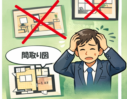 困った男性のイラスト